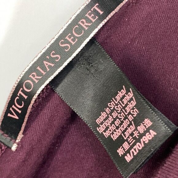 Victoria's Secret Womens Plum Peach Heavenly Supersoft PJ Lounge Top Size Medium - Picture 6 of 8